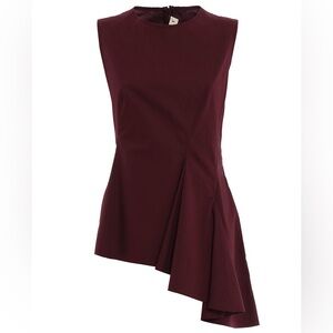 Marni Asymmetrical sleeveless top
